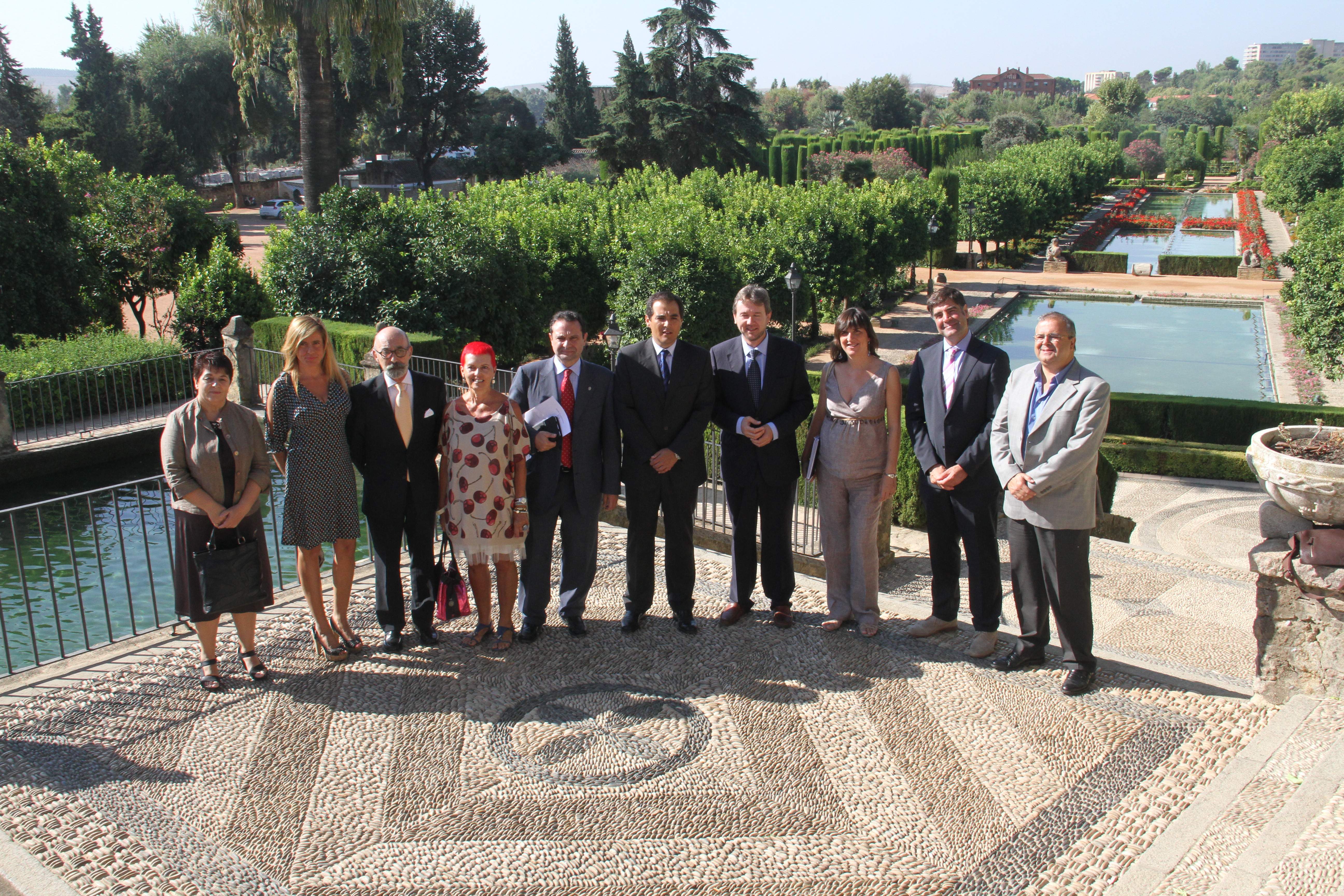 Los participantes, tras la reunión celebrada en Córdoba